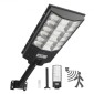 VEVOR 12000W Solar Street Light Outdoor, 900000LM, Επαγγελματικός Χώρος Στάθμευσης Light Dusk to Dawn, LED Flood Security Lamp με αισθητήρα κίνησης, IP65 αδιάβροχος ευρυγώνιος εξωτερικός φωτισμός, για Driveway Yard