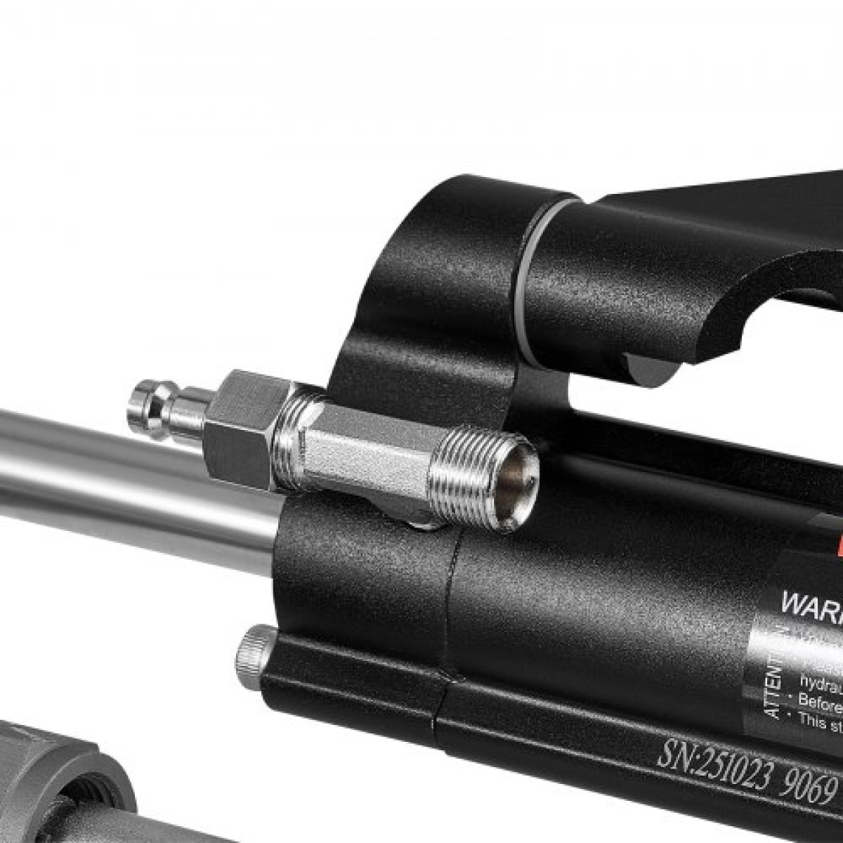 VEVOR Hydraulic Steering Kit, 110kW (150 HP), Marine Boat Hydraulic Steering System, με αντλία τιμόνι 6,9 MPa/1000 psi, κύλινδρο κλειδώματος δύο κατευθύνσεων και εύκαμπτους σωλήνες 7,32 m υψηλής αντοχής, για χρήση σε έναν κινητήρα