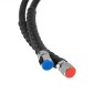 VEVOR Hydraulic Steering Kit, 110kW (150 HP), Marine Boat Hydraulic Steering System, με αντλία τιμόνι 6,9 MPa/1000 psi, κύλινδρο κλειδώματος δύο κατευθύνσεων και εύκαμπτους σωλήνες 7,32 m υψηλής αντοχής, για χρήση σε έναν κινητήρα