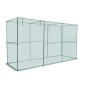 VEVOR Crop Cage, 3,56 x 1,2 x 1,94 m Σκηνή φυτοπροστασίας με πόρτα με φερμουάρ, ψηλό κλουβί καλλιέργειας ανθεκτικό στον άνεμο, εύκολο στην εγκατάσταση, υπαίθριο υπερυψωμένο κάλυμμα κρεβατιού, δίχτυ ντομάτας για γκαζόν βεράντας κήπου