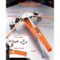 VEVOR Tubing Bender Kit, 6 mm έως 22 mm, Compact Bender Tube Ratcheting Tube Bender, Εργαλείο κάμψης προς τα εμπρός/όπισθεν, με 7 μήτρες από κράμα αλουμινίου, για επισκευή αυτοκινήτου ψύξης κλιματιστικών κλιματιστικών χαλκού HVAC