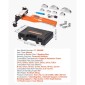 VEVOR Tubing Bender Kit, 6 mm έως 22 mm, Compact Bender Tube Ratcheting Tube Bender, Εργαλείο κάμψης προς τα εμπρός/όπισθεν, με 7 μήτρες από κράμα αλουμινίου, για επισκευή αυτοκινήτου ψύξης κλιματιστικών κλιματιστικών χαλκού HVAC