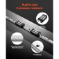 VEVOR Linear Rail Guide Kit, HGR20, 2Pcs 2000 mm (78,74 ίντσες) Γραμμικές ράγες κίνησης και 4 τεμ.