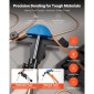 VEVOR Hydraulic Tubing Bender Kit, 6 mm έως 22 mm, Χάλκινος σωλήνας Bender, Σετ εργαλείων κάμψης HVAC, 90° Bend, με 7 έγχρωμες μήτρες από κράμα αλουμινίου, για επισκευή αυτοκινήτου ψύξης κλιματισμού HVAC
