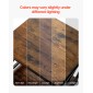 VEVOR End Table, Πλαϊνό Τραπέζι 2 επιπέδων με ανοιχτά ράφια αποθήκευσης, Κομοδίνο μοντέρνο κομοδίνο με μεταλλικό σκελετό X-Design, Ξύλινος καναπές σαλονάκι, υπνοδωμάτιο, γραφείο, κοιτώνας, καφέ