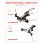VEVOR Hydraulic Tubing Bender Kit, 6 mm έως 22 mm, Copper Tube Bender, Σετ εργαλείων κάμψης HVAC προς τα εμπρός/πίσω, με 7 μήτρες από κράμα αλουμινίου, για επισκευή αυτοκινήτου ψύξης κλιματιστικών κλιματιστικών HVAC
