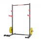 VEVOR Power Cage Rack, Πολυλειτουργικό Squat Rack για γυμναστήριο στο σπίτι, ρυθμιζόμενος σε πλάτος εξοπλισμός προπόνησης δύναμης με 6 μανταλάκια, εξαρτήματα ναρκών ξηράς και ράβδοι ασφαλείας για Squats σε πάγκο.