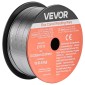 Σύρμα συγκόλλησης VEVOR Flux Core MIG, E71T-11 0,9mm 0,45kg, Σύρμα συγκόλλησης από ήπιο χάλυβα χωρίς αέριο με χαμηλό πιτσίλισμα για συγκόλληση τόξου σε όλες τις θέσεις, αυτοπροστατευμένο για εξωτερική χρήση (Συσκευασία 2 κυλίνδρων)