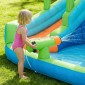 Φουσκωτό σπίτι αναπήδησης VEVOR, 11,3 x 12,3 x 7,0 ft Φουσκωτό Bounce House Νεροτσουλήθρα, Bouncer Castle με αναπηδήσεις στο κάστρο, στεφάνι μπάσκετ, Splash Pool & Water Ring Toss, για 3 έως 4 παιδιά ηλικίας 3 έως 8 ετών