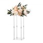 VEVOR Wedding Flower Stand, 10PCS 50cm Column Flower Stand, Floral Stand με Ακρυλικό Laminate, Κυλινδρικό Κυβικό Floral Βάση για Γάμο, Πάρτυ, Γενέθλια, Σπίτι, Βάσεις Κεντρικής