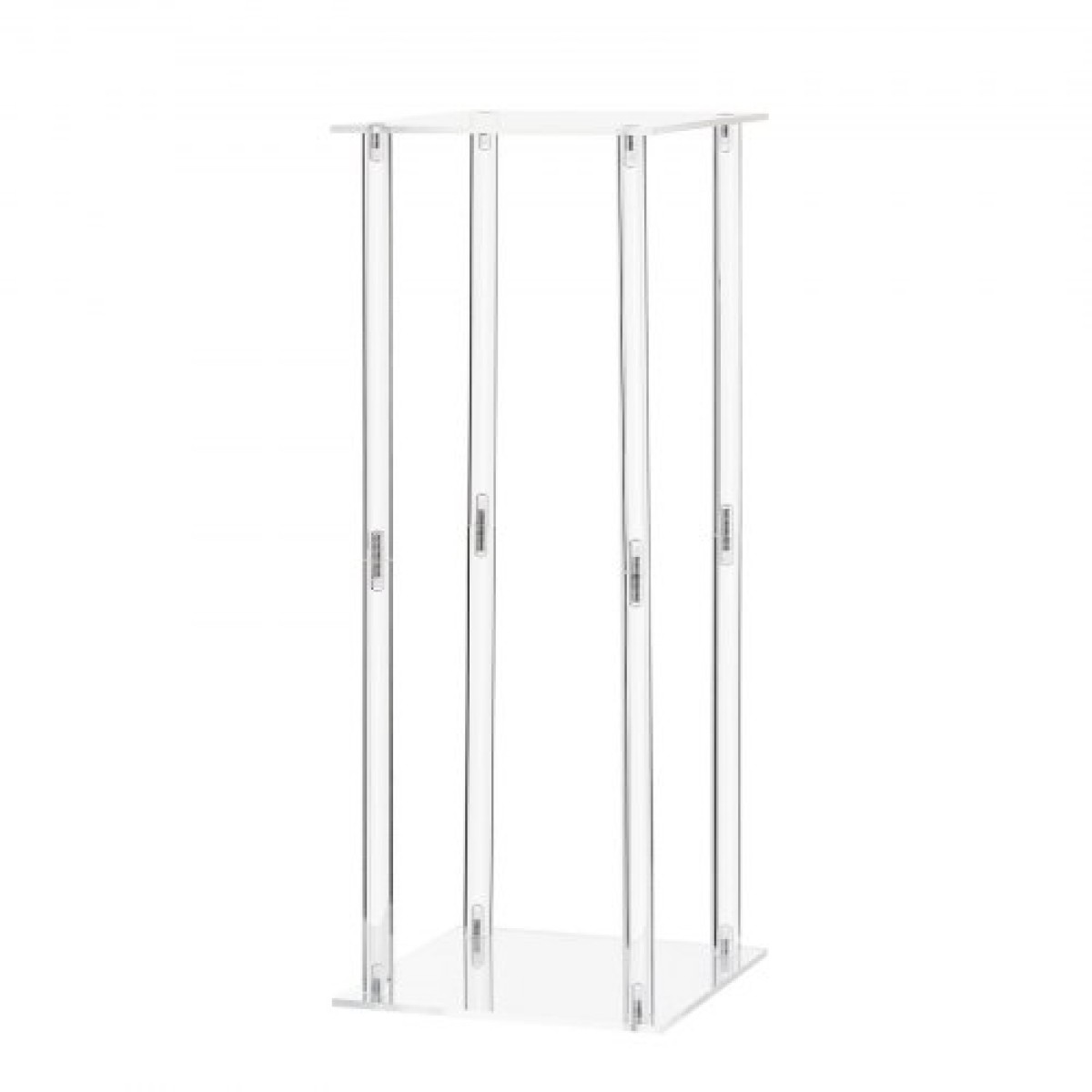 VEVOR Wedding Flower Stand, 10PCS 50cm Column Flower Stand, Floral Stand με Ακρυλικό Laminate, Κυλινδρικό Κυβικό Floral Βάση για Γάμο, Πάρτυ, Γενέθλια, Σπίτι, Βάσεις Κεντρικής