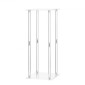 VEVOR Wedding Flower Stand, 10PCS 50cm Column Flower Stand, Floral Stand με Ακρυλικό Laminate, Κυλινδρικό Κυβικό Floral Βάση για Γάμο, Πάρτυ, Γενέθλια, Σπίτι, Βάσεις Κεντρικής