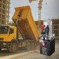 VEVOR 4 L Hydraulic Power Unit, Double Acting Dump Trailer Pump, 22 MPa Max Relief Pressure & 3,4 L/min Rate, DC 12V Hydraulic Pump with Metal Reservoir for Dump Trailer Car Lifting, Μαύρο