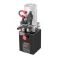 VEVOR 4 L Hydraulic Power Unit, Double Acting Dump Trailer Pump, 22 MPa Max Relief Pressure & 3,4 L/min Rate, DC 12V Hydraulic Pump with Metal Reservoir for Dump Trailer Car Lifting, Μαύρο
