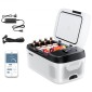 Ψυγείο αυτοκινήτου VEVOR, DC 12/24V AC100-240V Compressor Electric Cooler, -20°C έως 20°C Ψυγείο αυτοκινήτου με APP Control, 15L Cars Freezer for RVs, Campsites, Boats, Camping, Fishing, 60W Portable Freezer