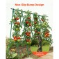 VEVOR Garden Stakes, 50 Pack, 1800 mm, Μεταλλικοί πάσσαλοι ντομάτας με πλαστική επικάλυψη, Garden Sticks για υποστήριξη φυτών, με μυτερό άκρο και αντιολισθητικά εξογκώματα για καλλιέργεια αναρριχώμενων φυτών, λαχανικά εξωτερικού χώρου