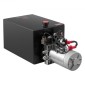 VEVOR 20 L Hydraulic Power Unit, Double Acting Dump Trailer Pump, 22 MPa Max Relief Pressure & 3,4 L/min Rate, DC 12V Hydraulic Pump with Metal Reservoir for Dump Trailer Car Lifting