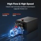 VEVOR 20 L Hydraulic Power Unit, Double Acting Dump Trailer Pump, 22 MPa Max Relief Pressure & 3,4 L/min Rate, DC 12V Hydraulic Pump with Metal Reservoir for Dump Trailer Car Lifting