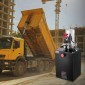 VEVOR 20 L Hydraulic Power Unit, Double Acting Dump Trailer Pump, 22 MPa Max Relief Pressure & 3,4 L/min Rate, DC 12V Hydraulic Pump with Metal Reservoir for Dump Trailer Car Lifting