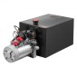 VEVOR 20 L Hydraulic Power Unit, Double Acting Dump Trailer Pump, 22 MPa Max Relief Pressure & 3,4 L/min Rate, DC 12V Hydraulic Pump with Metal Reservoir for Dump Trailer Car Lifting