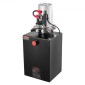 VEVOR 20 L Hydraulic Power Unit, Double Acting Dump Trailer Pump, 22 MPa Max Relief Pressure & 3,4 L/min Rate, DC 12V Hydraulic Pump with Metal Reservoir for Dump Trailer Car Lifting