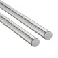 Ράβδος γραμμικής κίνησης VEVOR 2PCS, 25 mm x 1000 mm (0,98 x 39,4 ίντσες), άξονας γραμμικής ράβδου από ανθρακούχο χάλυβα SFC25, Anti Rust and High Precision, Άξονας υψηλής σκληρότητας, για κοπή λείανσης μηχανής διάτρησης