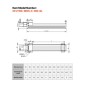 VEVOR Linear Stage Actuator, 100 mm Αποτελεσματική διαδρομή, Βιδωτή ράγα CNC Γραμμική Οδηγός Κίνησης, Διπλός Οπτικός Άξονας, C7 Υψηλής Ακρίβειας, Μπλοκ ρουλεμάν ολίσθησης, Χειροκίνητος τροχός, για δρομολογητή CNC άξονας X Y Z