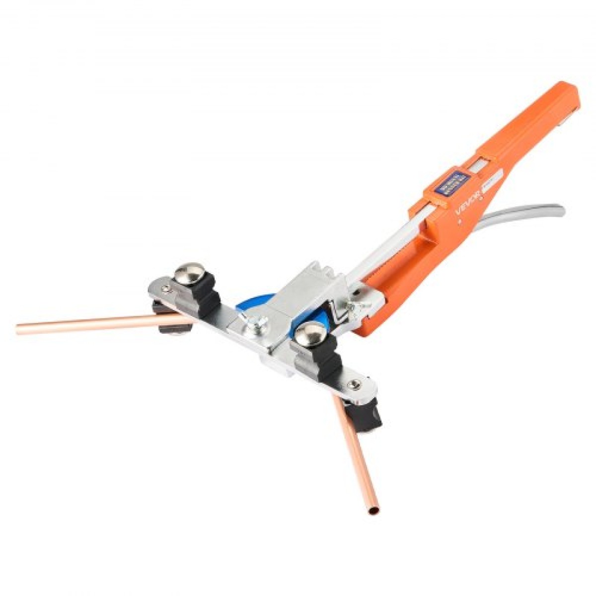 VEVOR Tubing Bender Kit, 6 mm έως 22 mm, Συμπαγής σωλήνας κάμψης με καστάνια, Εργαλείο κάμψης προς τα εμπρός/όπισθεν, με 7 έγχρωμες μήτρες από κράμα αλουμινίου, για επισκευή ψυκτικού κλιματιστικού HVAC χαλκού