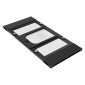 VEVOR Cat Door for Window, Ρυθμιζόμενη ώστε να προσαρμόζεται σε πλάτος παραθύρου 686-813 mm, 4 ασφαλείς λειτουργίες κλειδώματος, πλαίσιο αλουμινίου και γυαλί υψηλής διαφάνειας, μαγνητικό κλείσιμο, πόρτα κατοικίδιων ζώων γρήγορης προσαρμογής για γάτες, μαύ