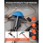 VEVOR Hydraulic Tubing Bender Kit, 6 mm έως 22 mm, Χάλκινος σωλήνας Bender, Εργαλείο κάμψης HVAC προς τα εμπρός/όπισθεν, με 7 έγχρωμες μήτρες από κράμα αλουμινίου, για αυτόματη επισκευή ψυκτικού συστήματος κλιματισμού HVAC