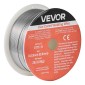 Σύρμα συγκόλλησης VEVOR Flux Core MIG, E71T-11 0,8mm 0,9kg, Σύρμα συγκόλλησης από ήπιο χάλυβα χωρίς αέριο με χαμηλό πιτσίλισμα για συγκόλληση τόξου σε όλες τις θέσεις, αυτο-θωρακισμένο για εξωτερική χρήση
