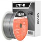 Σύρμα συγκόλλησης VEVOR Flux Core MIG, E71T-11 0,8mm 0,9kg, Σύρμα συγκόλλησης από ήπιο χάλυβα χωρίς αέριο με χαμηλό πιτσίλισμα για συγκόλληση τόξου σε όλες τις θέσεις, αυτο-θωρακισμένο για εξωτερική χρήση