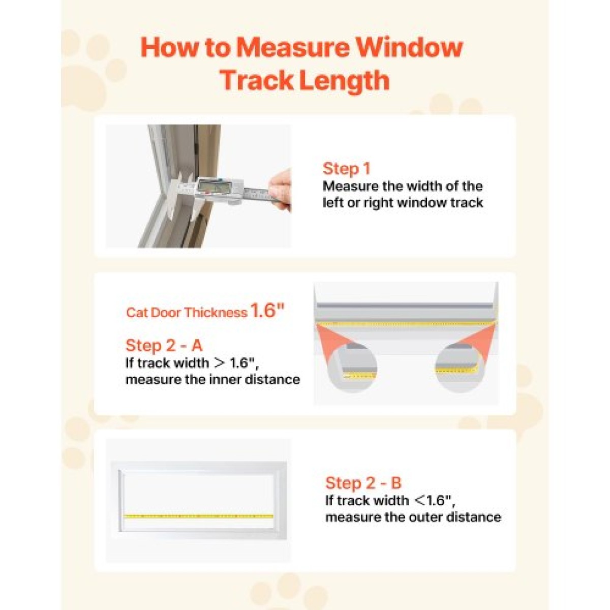 VEVOR Cat Door for Window, Ρυθμιζόμενη ώστε να ταιριάζει πλάτος παραθύρου 787-914 mm, 4 ασφαλείς λειτουργίες κλειδώματος, πλαίσιο αλουμινίου και γυαλί υψηλής διαφάνειας, μαγνητικό κλείσιμο, αδιάβροχη πόρτα κατοικίδιων ζώων για γάτες, λευκό