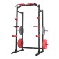 VEVOR Power Cage Power Rack, Πολυλειτουργικό Barbell Squat Rack με ρυθμιζόμενο ύψος, Home Gym Strength Training Training Εξοπλισμός προπόνησης με J-Hoks & περισσότερο εξάρτημα γυμναστικής για πάγκο τύπου Pull-Up Dips
