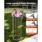 VEVOR Wedding Flower Stand, 10PCS 31,5 ιντσών Stand λουλουδιών, Floral stands with Acrylic Laminate, Hexagonal Cubic Floral Display Rack for Wedding, Party, Birthday, Home, French Gold Stand