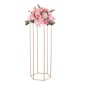 VEVOR Wedding Flower Stand, 10PCS 31,5 ιντσών Stand λουλουδιών, Floral stands with Acrylic Laminate, Hexagonal Cubic Floral Display Rack for Wedding, Party, Birthday, Home, French Gold Stand