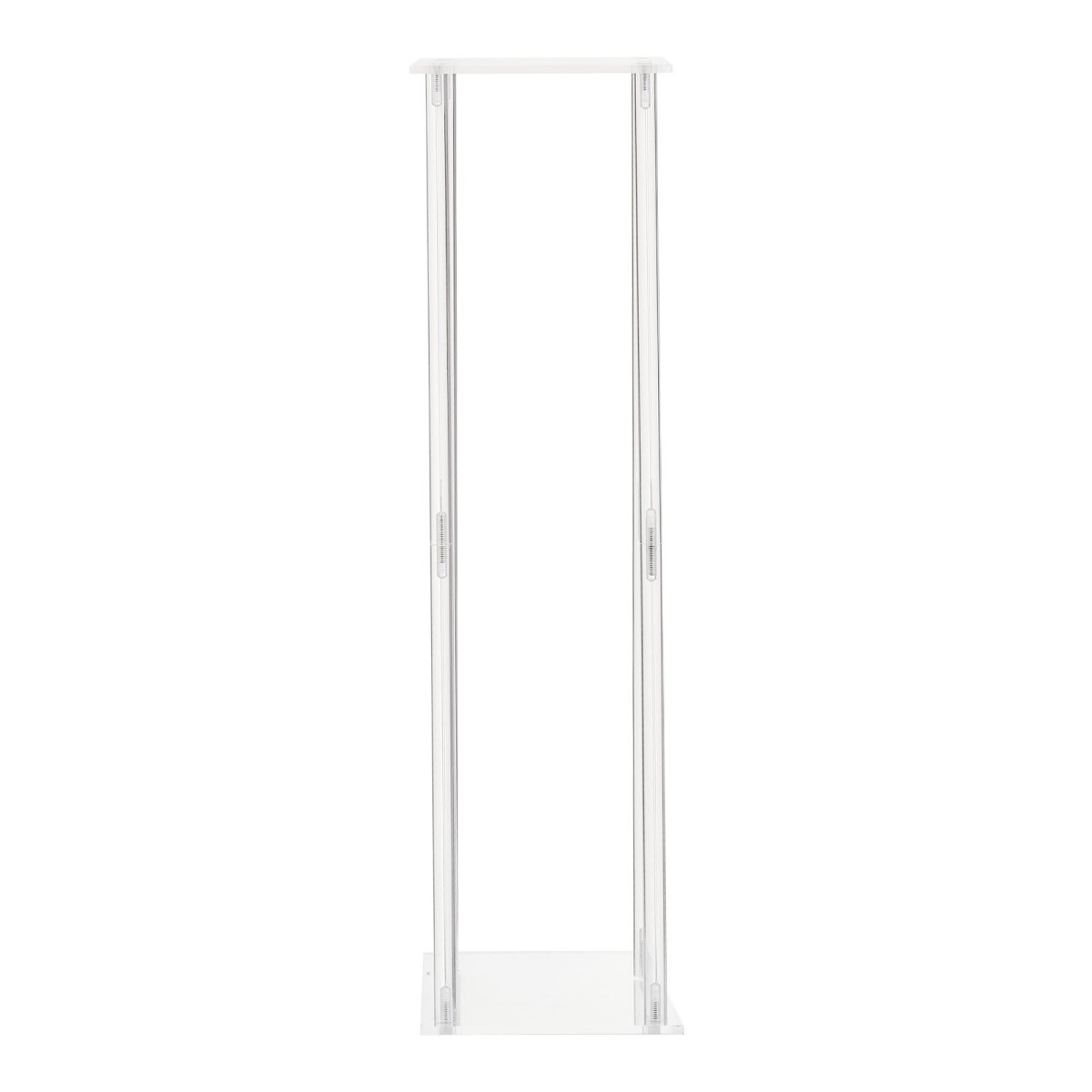 VEVOR Wedding Flower Stand, 10PCS 80cm Στάντ λουλουδιών, Floral Stand με Ακρυλικό Laminate, Κυλινδρική Κυβική Λουλουδένια Βάση για Γάμο, Πάρτυ, Γενέθλια, Σπίτι, Κεντρικά Στάντ