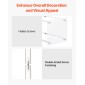 VEVOR Wedding Flower Stand, 10PCS 80cm Στάντ λουλουδιών, Floral Stand με Ακρυλικό Laminate, Κυλινδρική Κυβική Λουλουδένια Βάση για Γάμο, Πάρτυ, Γενέθλια, Σπίτι, Κεντρικά Στάντ