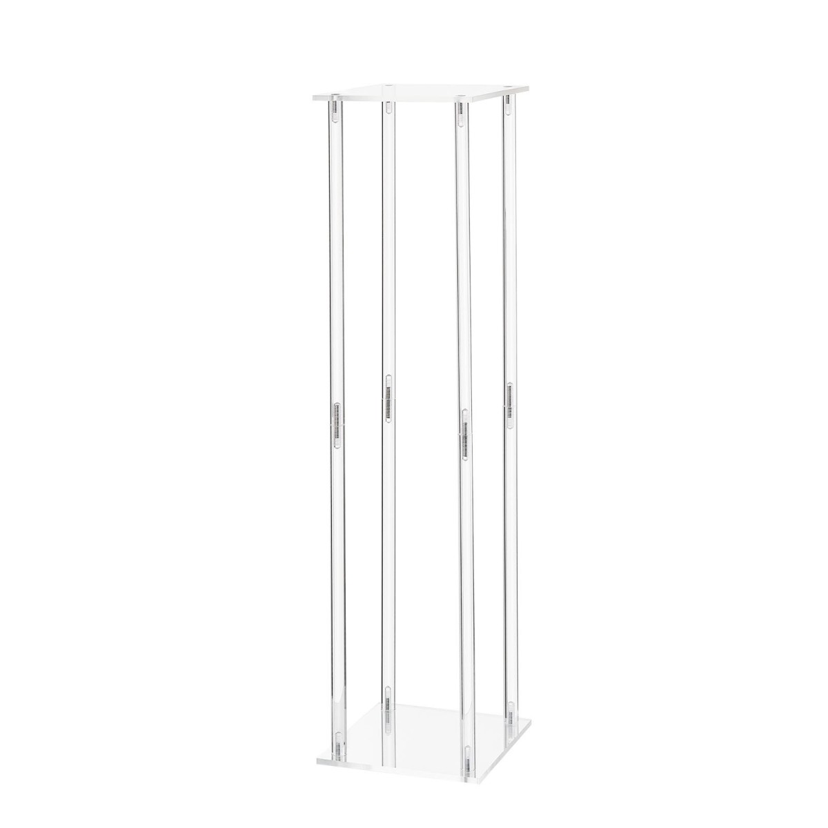 VEVOR Wedding Flower Stand, 10PCS 80cm Στάντ λουλουδιών, Floral Stand με Ακρυλικό Laminate, Κυλινδρική Κυβική Λουλουδένια Βάση για Γάμο, Πάρτυ, Γενέθλια, Σπίτι, Κεντρικά Στάντ