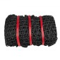 VEVOR Στρογγυλό δίχτυ σανού, 1,5 x 1,5 x 1,5 m, τρύπες 42 x 42 mm, υλικό PE, σχεδιασμός χωρίς κόμπους, με αυτοασφαλιζόμενο φερμουάρ, μεταφορά με βελόνα και επισκευαστικό σπάγγο, στρογγυλό δίχτυ για άλογα με αργή τροφοδοσία