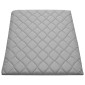 VEVOR Japanese Tatami Mat, Πτυσσόμενο στρώμα Ιαπωνικού Tatami πλήρους μεγέθους, στρώμα Futon με τσάντα αποθήκευσης & κούμπωμα, πατάκι 9 στρωμάτων για ύπνο, κοιτώνα, διαλογισμός, γιόγκα, 2032 x 1372 x 89 mm, γκρι