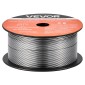 Σύρμα συγκόλλησης VEVOR Flux Core MIG, E71T-11 0,9mm 0,45kg, Σύρμα συγκόλλησης από ήπιο χάλυβα χωρίς αέριο με χαμηλό πιτσίλισμα για συγκόλληση τόξου σε όλες τις θέσεις, αυτοπροστατευμένο για εξωτερική χρήση (Συσκευασία 3 ρολά)