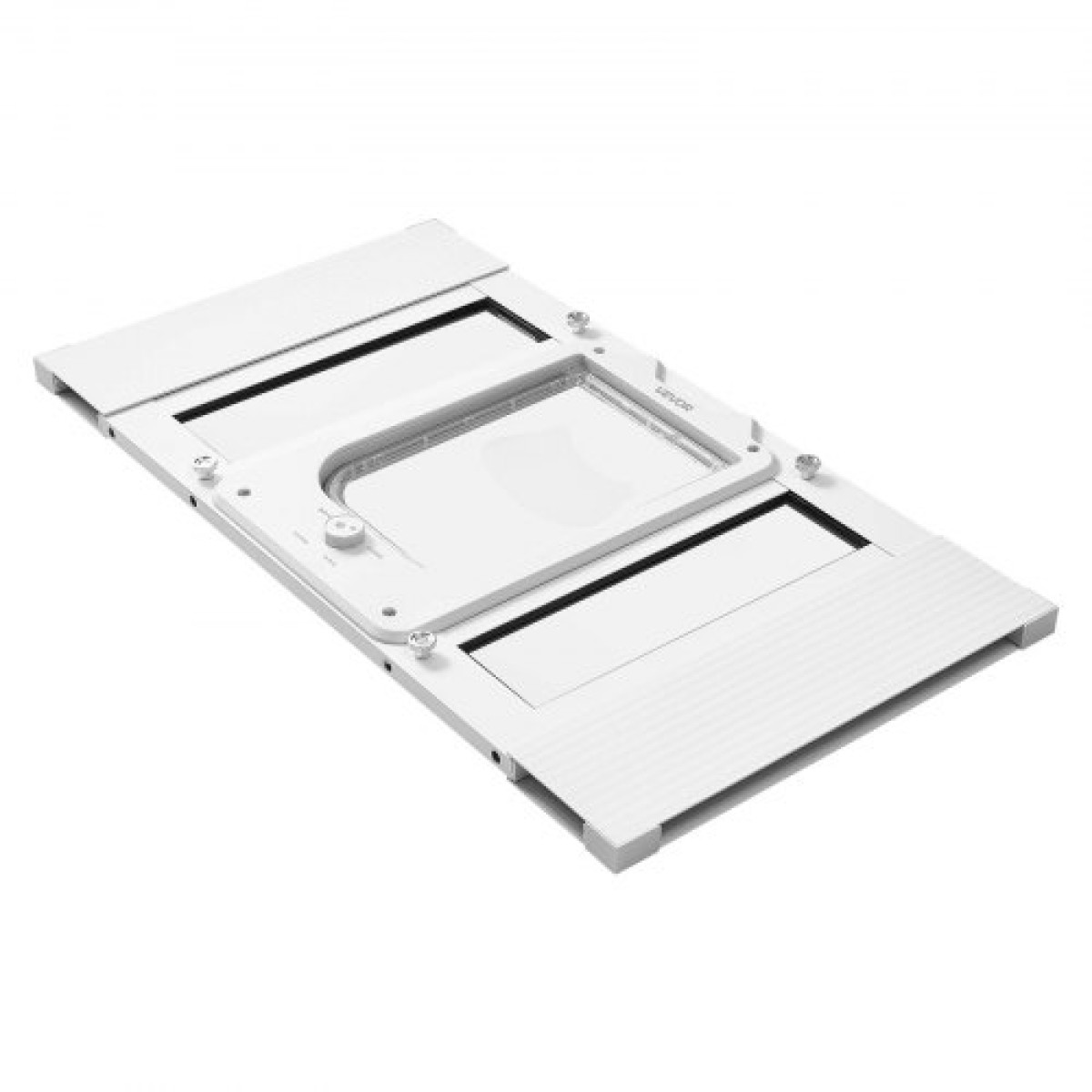 VEVOR Cat Door for Window, Ρυθμιζόμενη στο πλάτος παραθύρου 584-711 mm, 4 ασφαλείς λειτουργίες κλειδώματος, πλαίσιο από αλουμίνιο και γυαλί υψηλής διαφάνειας, μαγνητικό κλείσιμο, αδιάβροχη πόρτα κατοικίδιων ζώων για γάτες, λευκό
