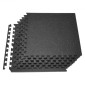 VEVOR Puzzle Exercise Mats, 6 ΤΕΜ Χατάκια εξοπλισμού γυμναστικής, 610 x 610 x 14 mm, Σετ πατάκια αφρού EVA υψηλής πυκνότητας, μαλακά πλακάκια από καουτσούκ, προστατευτική επένδυση δαπέδου με γκρι κουκκίδες για οικιακό γυμναστήριο