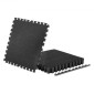 VEVOR Puzzle Exercise Mats, 6 ΤΕΜ Χατάκια εξοπλισμού γυμναστικής, 610 x 610 x 14 mm, Σετ πατάκια αφρού EVA υψηλής πυκνότητας, μαλακά πλακάκια από καουτσούκ, προστατευτική επένδυση δαπέδου με γκρι κουκκίδες για οικιακό γυμναστήριο