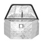 VEVOR Trailer Tongue Box, 660 x 330 x 305 mm Αλουμινένιο κουτί εργαλειοθήκης ρυμουλκούμενου, Ατζέντα αποθήκευσης βαρέως τύπου με κλειδαριά και κλειδιά, βοηθητικό κιβώτιο εργαλείων για κρεβάτι Pickup Truck, RV, SUV, όχημα εκτός δρόμου, Ασημί