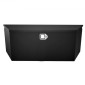 VEVOR Trailer Tongue Box, 1245 x 353 x 470 mm Steel Trailer Tongue Tool Box, Βαριά Duty Storage Organizer με κλειδαριά και κλειδιά, Βοηθητικό κιβώτιο εργαλείων για κρεβάτι Pickup Truck, RV, SUV, Off-Road Vehicle, Μαύρο