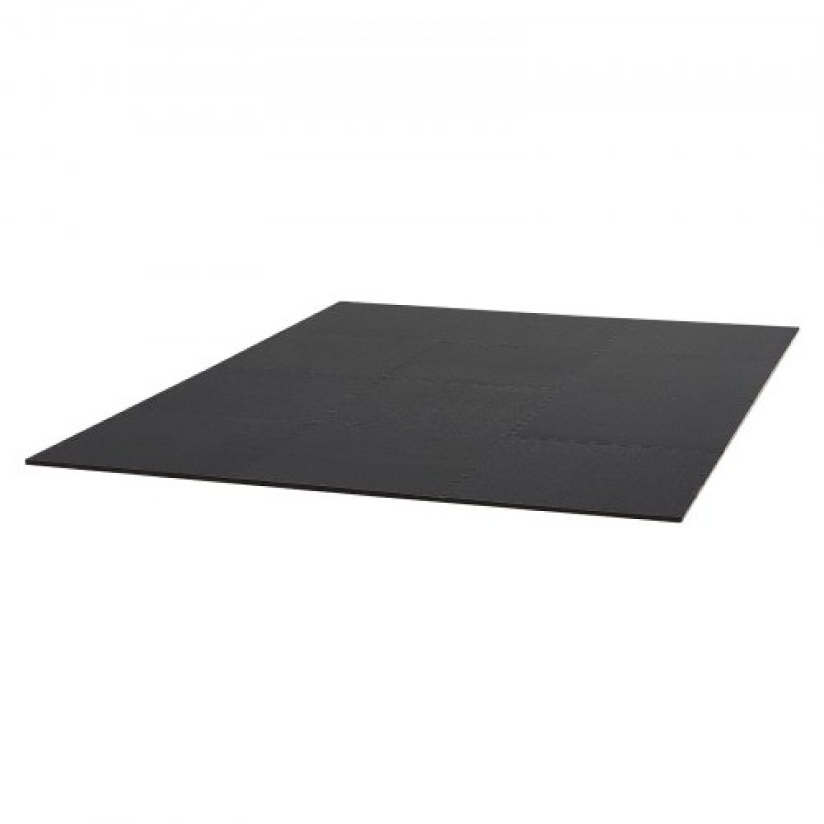 VEVOR Puzzle Exercise Mats, 12 ΤΕΜ Χάθες εξοπλισμού γυμναστικής, 610 x 610 x 14 mm, σετ πατάκια γυμναστικής από αφρό EVA υψηλής πυκνότητας, μαλακά πλακάκια από καουτσούκ, προστατευτική επένδυση δαπέδου για σπίτι, γυμναστήριο, γραφείο, μαύρο