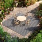 VEVOR Interlocking Drinage Mats, 310 x 310 mm, Modular πλακάκια δαπέδου γκαράζ, αντιολισθητικά πλακάκια δαπέδου αποστράγγισης PP, αυτοστραγγιζόμενα, εύκολη τοποθέτηση, για μπάνιο, κουζίνα, πισίνα & εξωτερικό, γκρι, 50 Pack