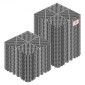 VEVOR Interlocking Drinage Mats, 310 x 310 mm, Modular πλακάκια δαπέδου γκαράζ, αντιολισθητικά πλακάκια δαπέδου αποστράγγισης PP, αυτοστραγγιζόμενα, εύκολη τοποθέτηση, για μπάνιο, κουζίνα, πισίνα & εξωτερικό, γκρι, 50 Pack